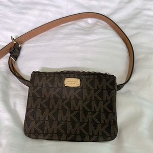 Michael Kors Waist Bags, light and dark Brown